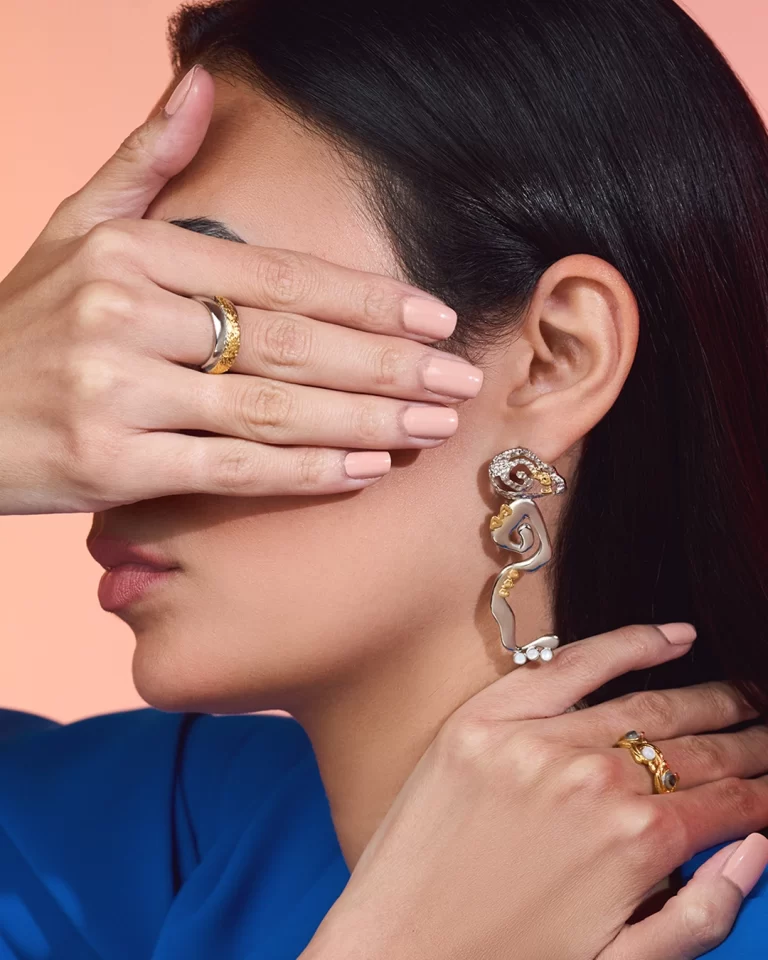 cascade earrings