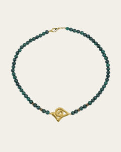 onda bluish green necklace