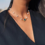 glema pearl beaded necklace